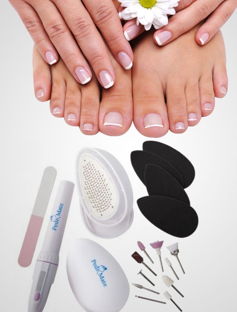 18 Pieces Handheld Pedi Mate
